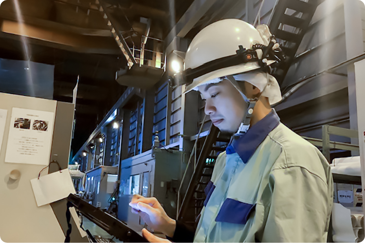 抄造部門の仕事風景6