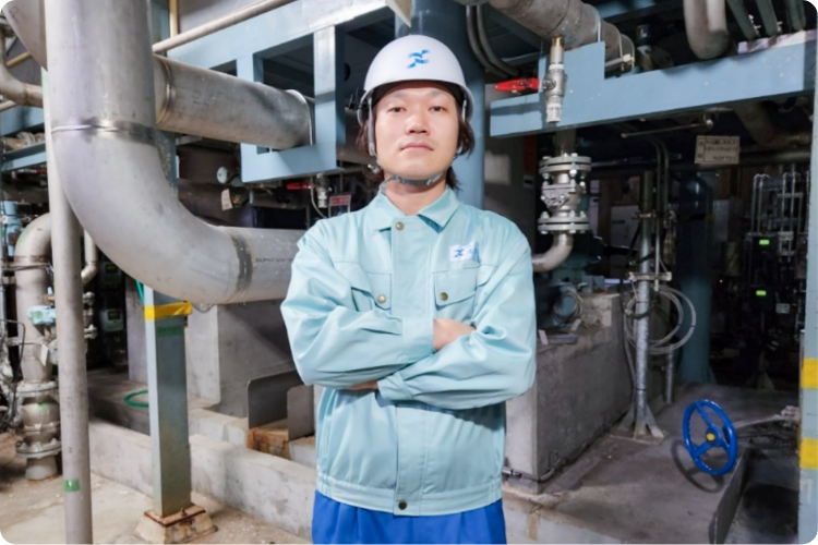 原質部門の仕事風景1