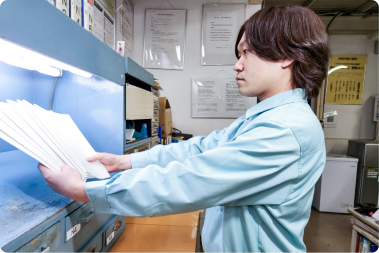 原質部門の仕事風景3